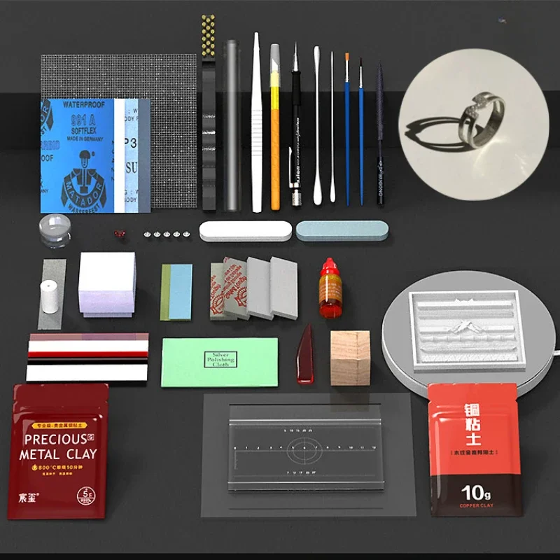 Jewelry Making Tool Kit - 999 Sterling Silver Clay Jewelry Making