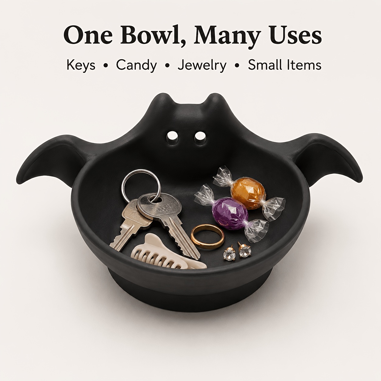 Jewelry Making Desk - Halloween Bat Storage Tray Multifunctional Desktop