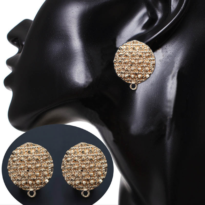 Jewelry Making Dubai - 10pair Drop Earrings Linkers Connectors Circle