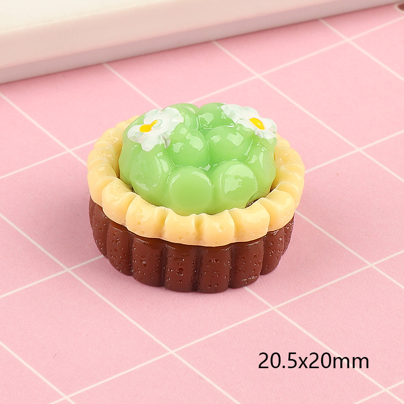 5pcs Cute Mini Fruit Cake Resi - огляд і ціна Jewelry Making Desk