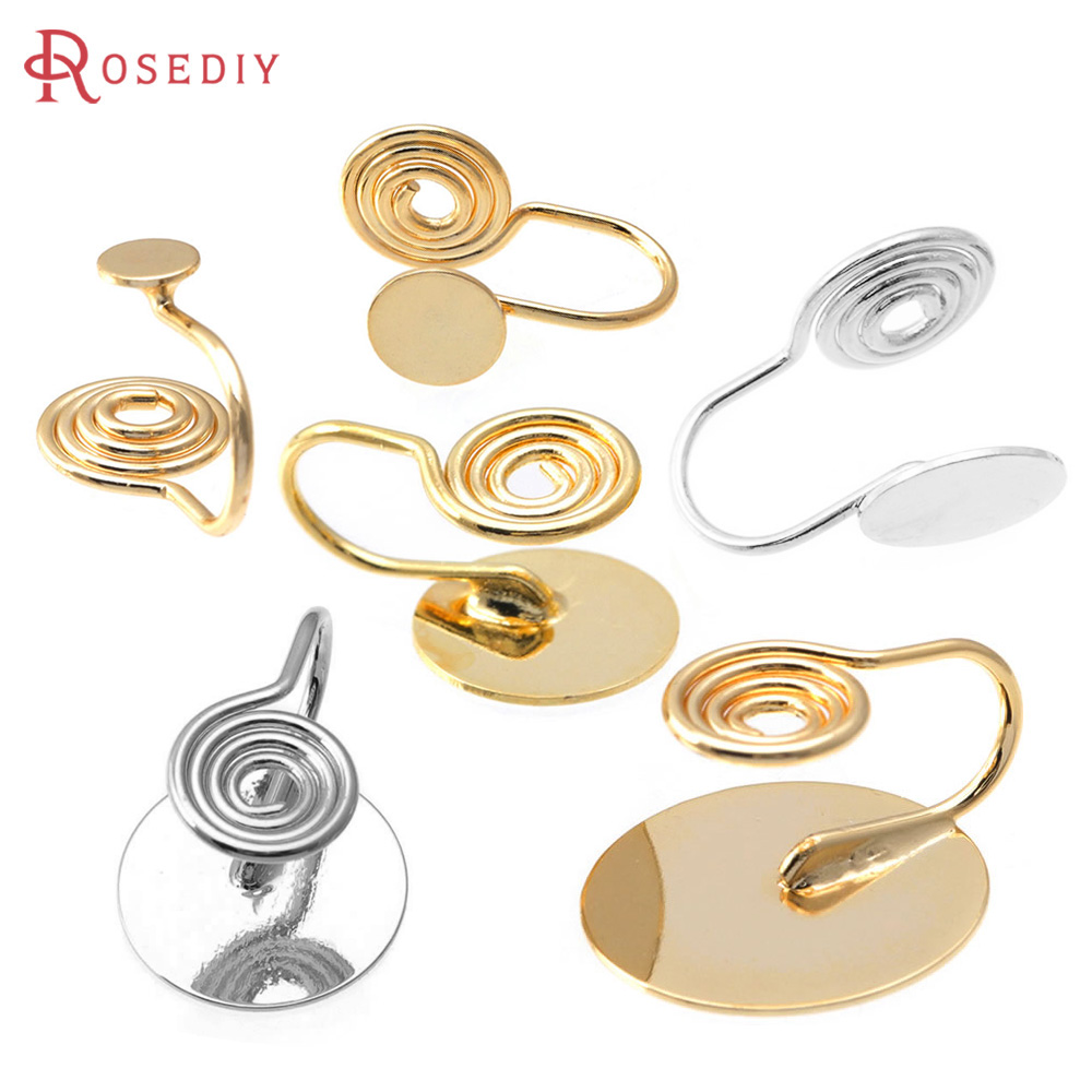 4MM~14MM 18K Gold Color Brass  - огляд і ціна Jewelry Making Kits