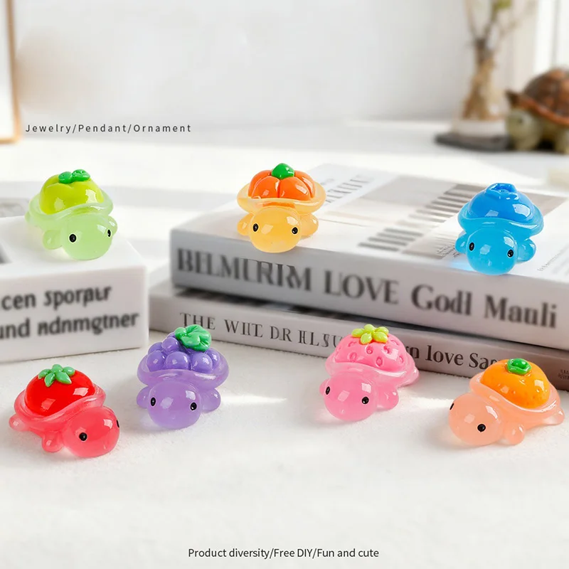 Glow in The Dark Fruit Turtle  - огляд і ціна Jewelry Making Desk