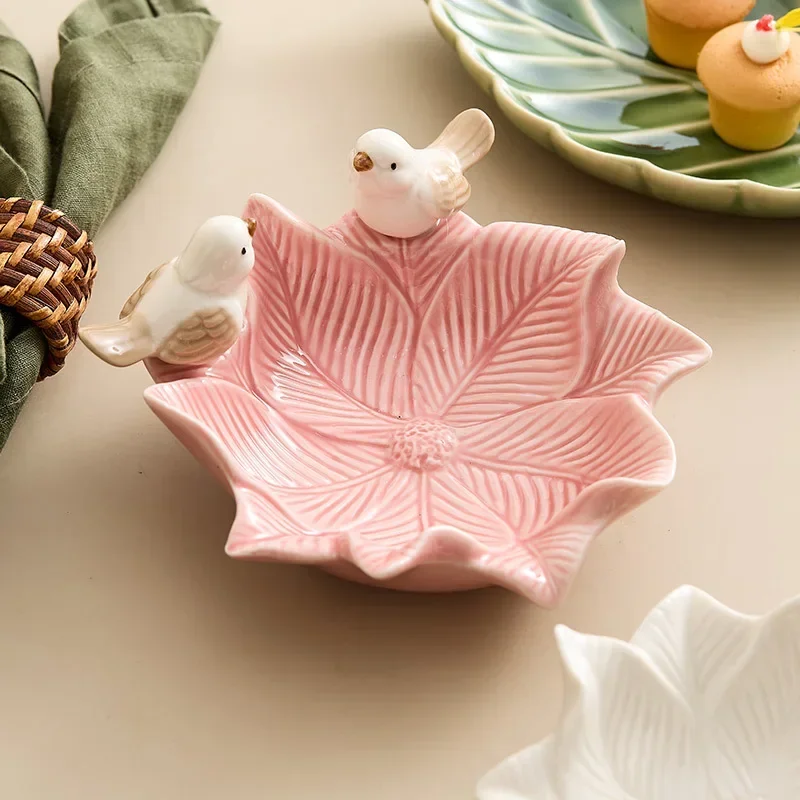 Cute Bird Tray Ceramic Jewelry - огляд і ціна Jewelry Making Desk