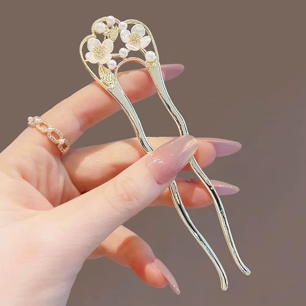 U Shaped Hair Stick Light Luxu - огляд і ціна Jewelry Making Adults