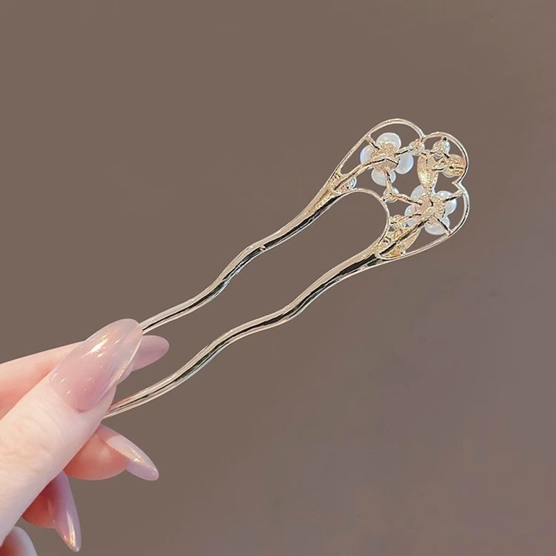 U Shaped Hair Stick Light Luxu - огляд і ціна Jewelry Making Adults