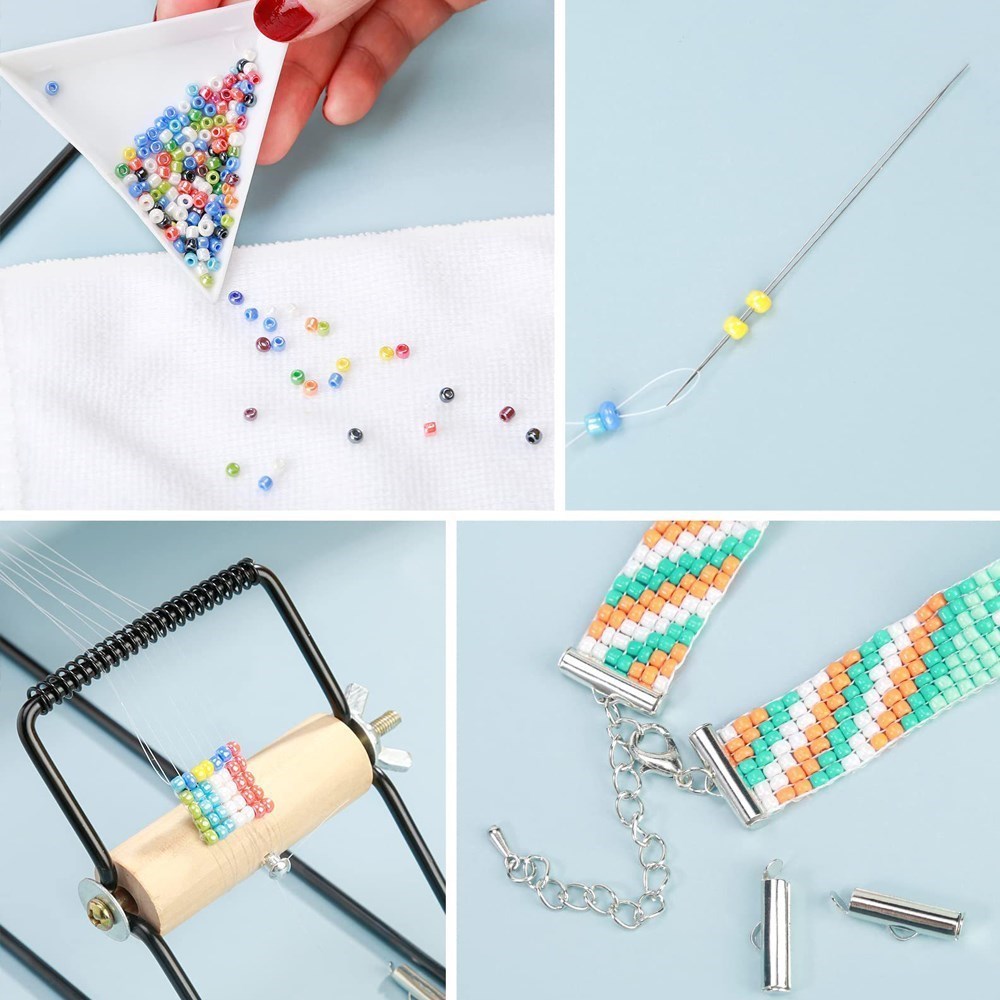 Weaving Beading Loom Easy-to-U - огляд і ціна Jewelry Making Tool Kit