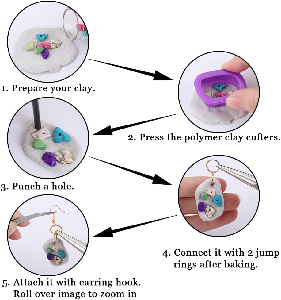 Polymer Clay Earring Making Ki - огляд і ціна Jewelry Making For Teens