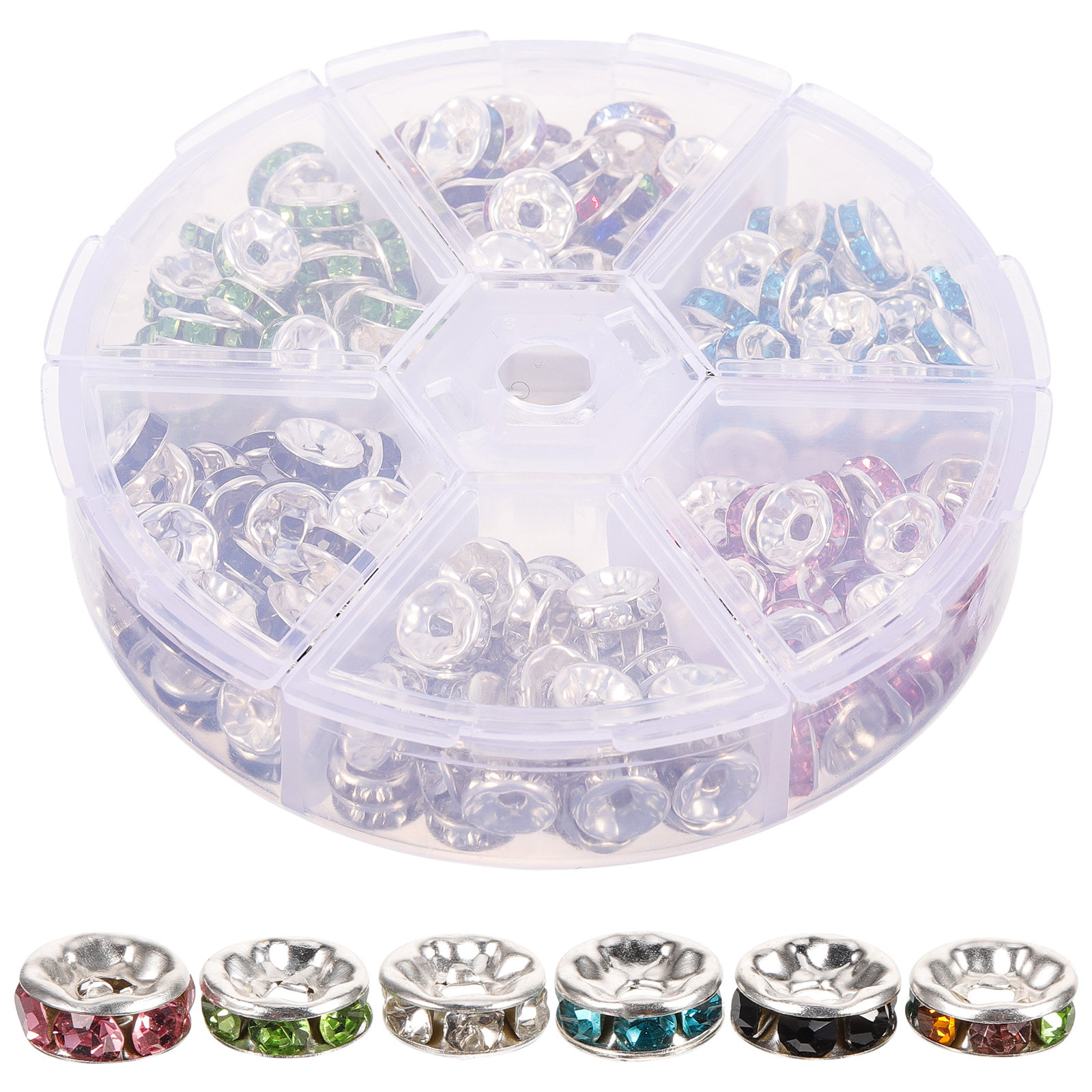 180Pcs Round Spacer Beads DIY  - огляд і ціна Jewelry Making Ideas With Beads