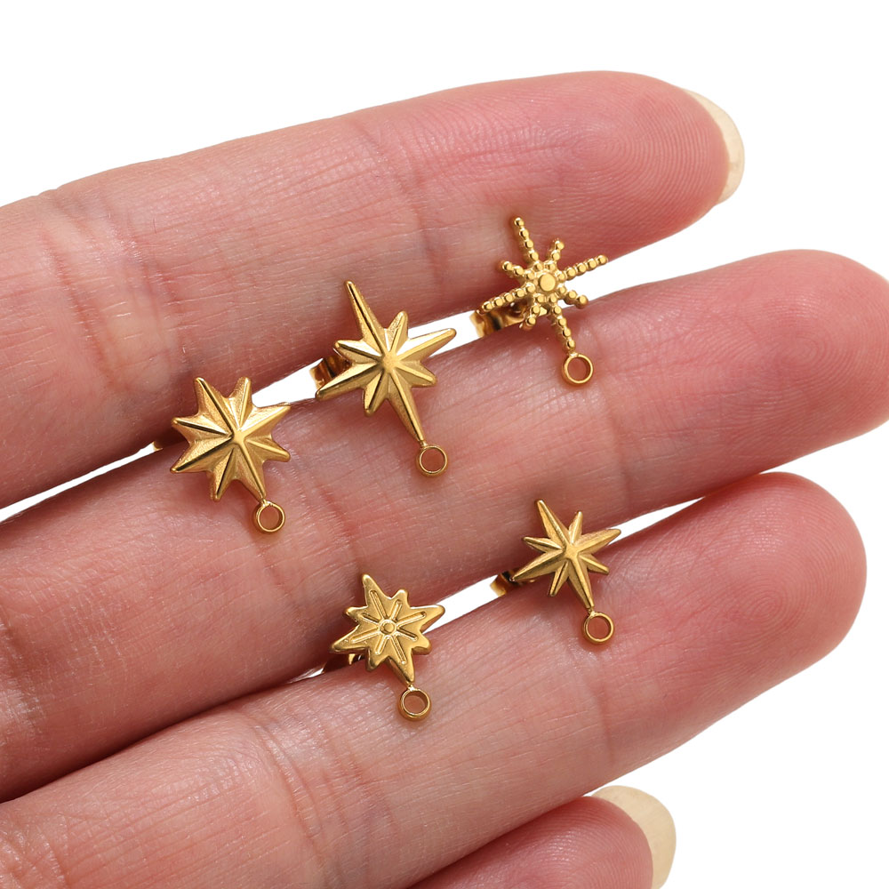 6pcs Stainless Steel Star Earr - огляд і ціна Jewelry Making Tool Kit