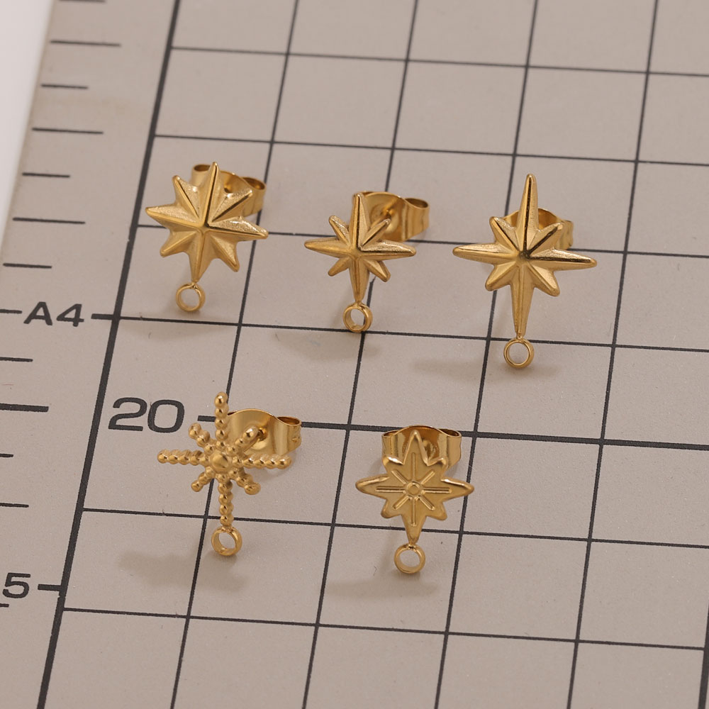 6pcs Stainless Steel Star Earr - огляд і ціна Jewelry Making Tool Kit