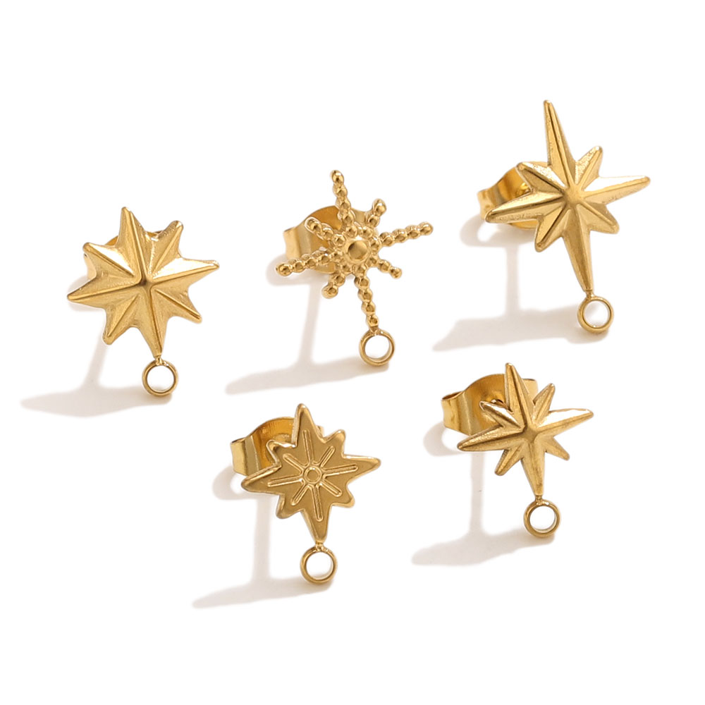 6pcs Stainless Steel Star Earr - огляд і ціна Jewelry Making Tool Kit