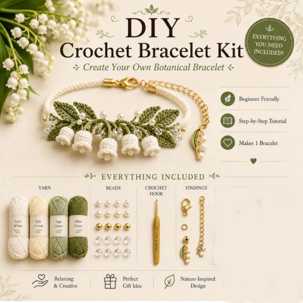 Handmade Botanical Bracelet Ki - огляд і ціна Jewelry Making Kits