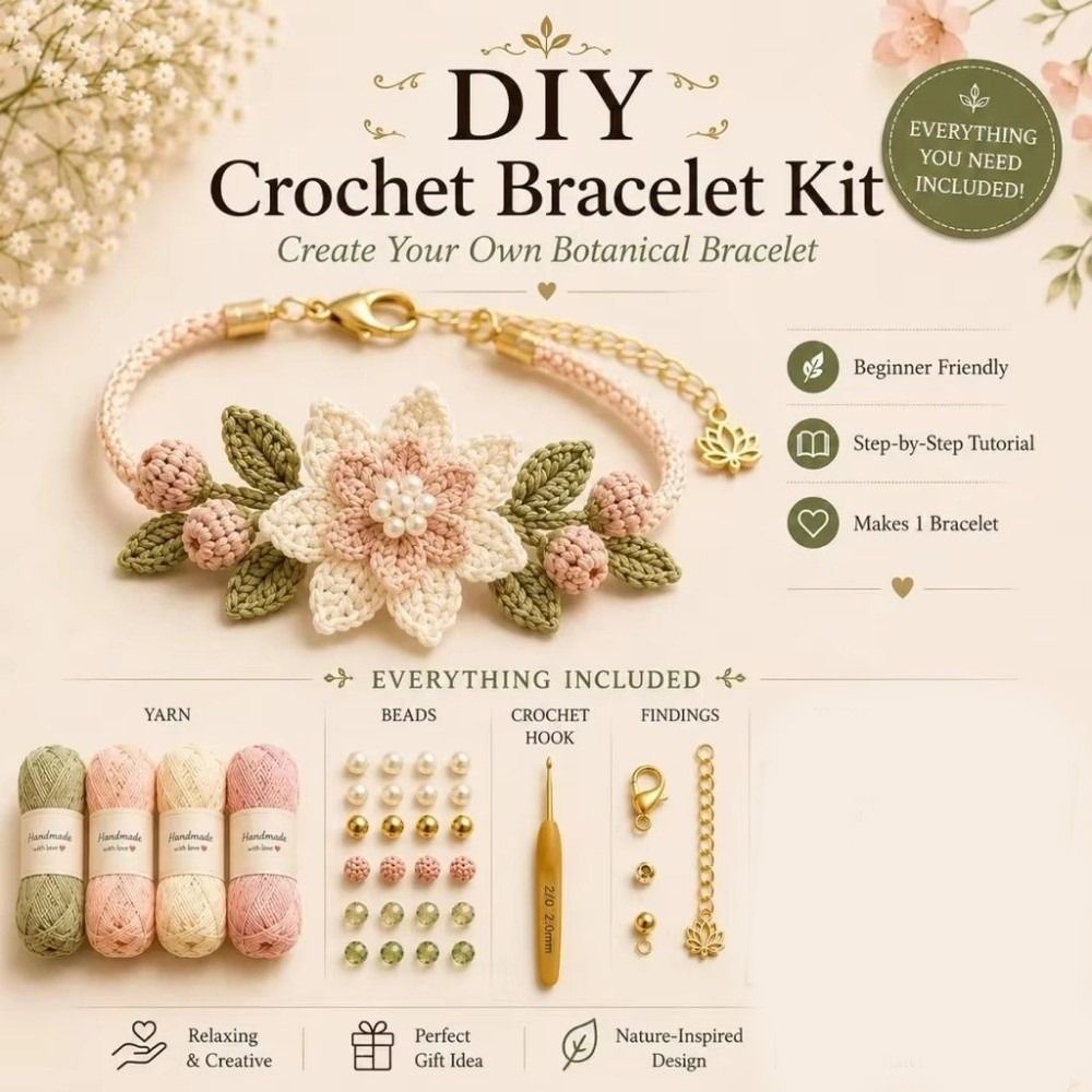 Handmade Botanical Bracelet Ki - огляд і ціна Jewelry Making Kits