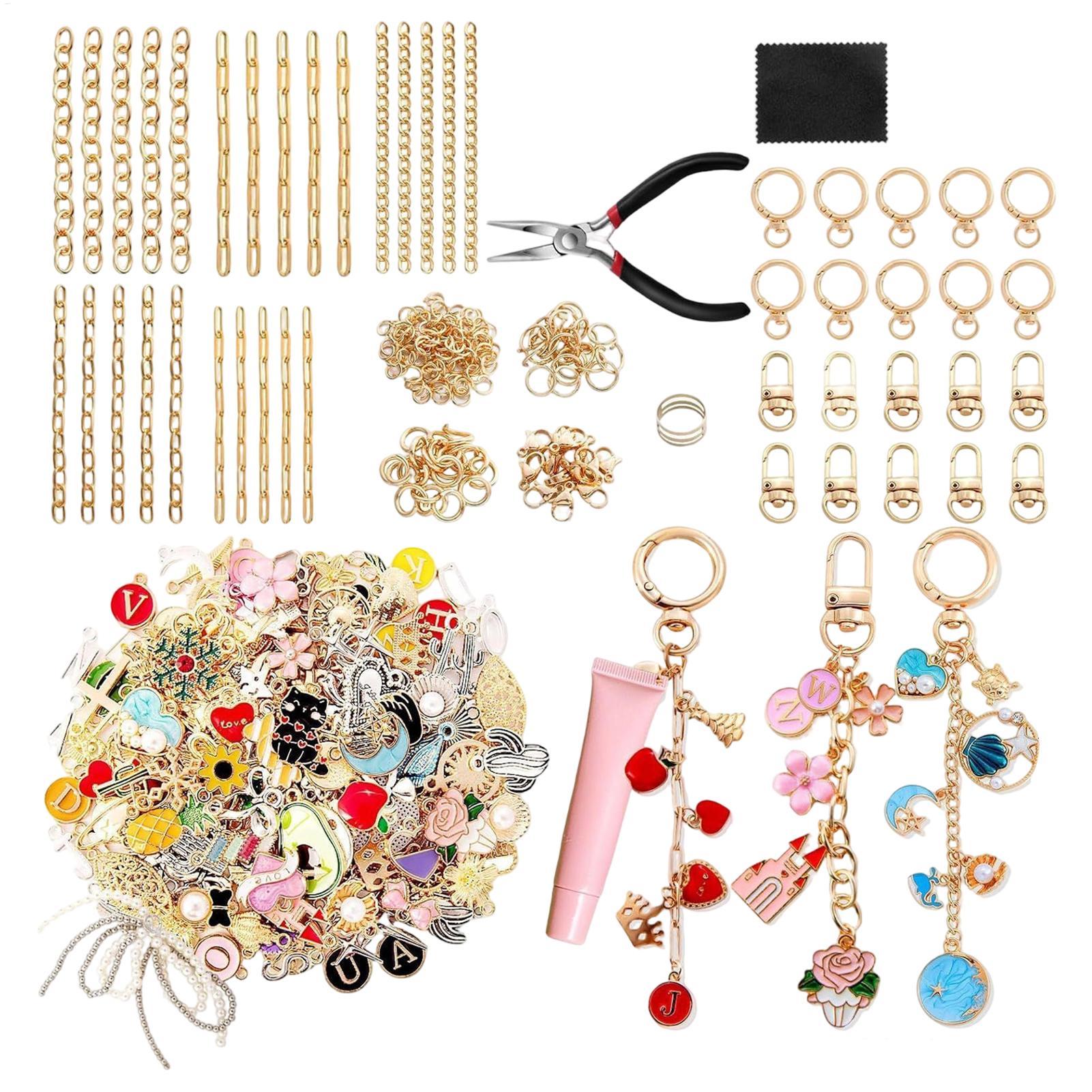 325-Piece DIY Bag Charm Making - огляд і ціна Jewelry Making For Teens
