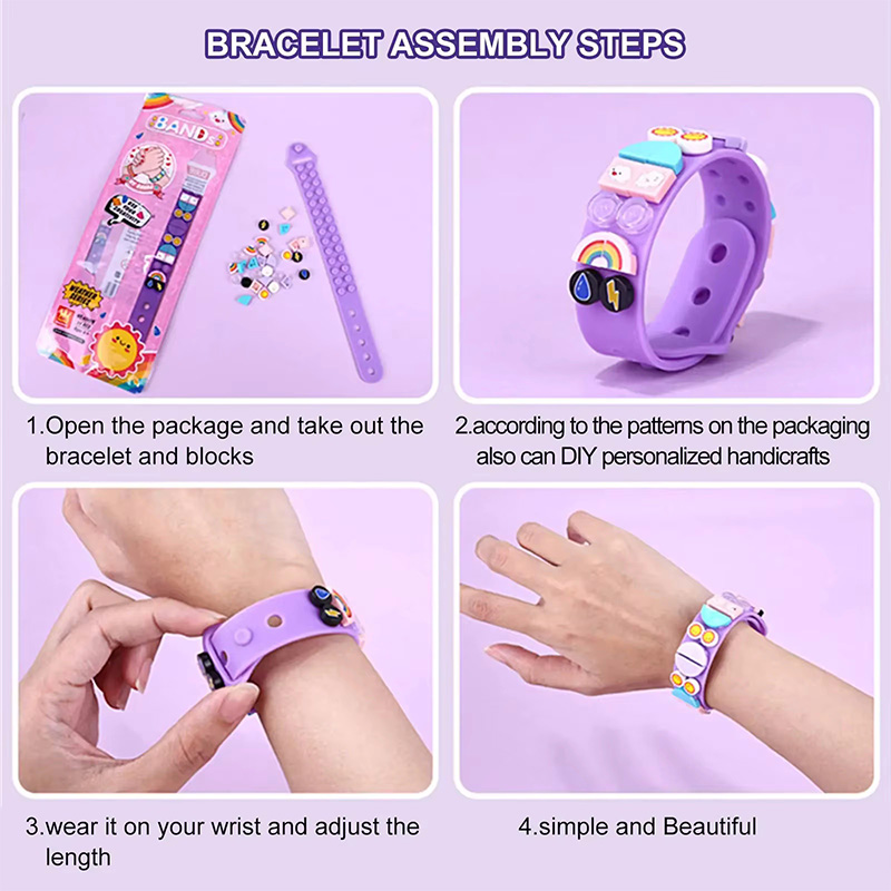 6Pcs/set Kids Building Blocks  - огляд і ціна Jewelry Making Kits