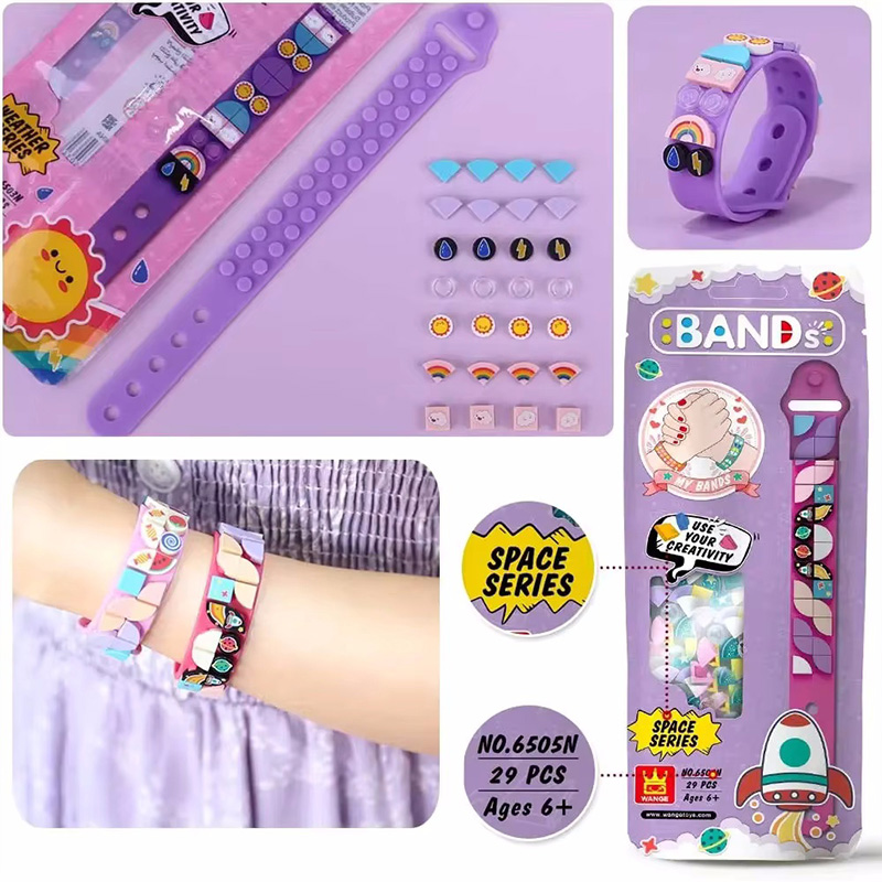 6Pcs/set Kids Building Blocks  - огляд і ціна Jewelry Making Kits