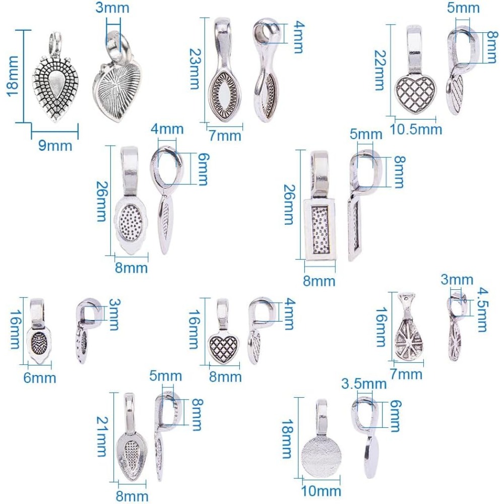200 Pieces 10 Style Tibetan Si - огляд і ціна Jewelry Making Kits