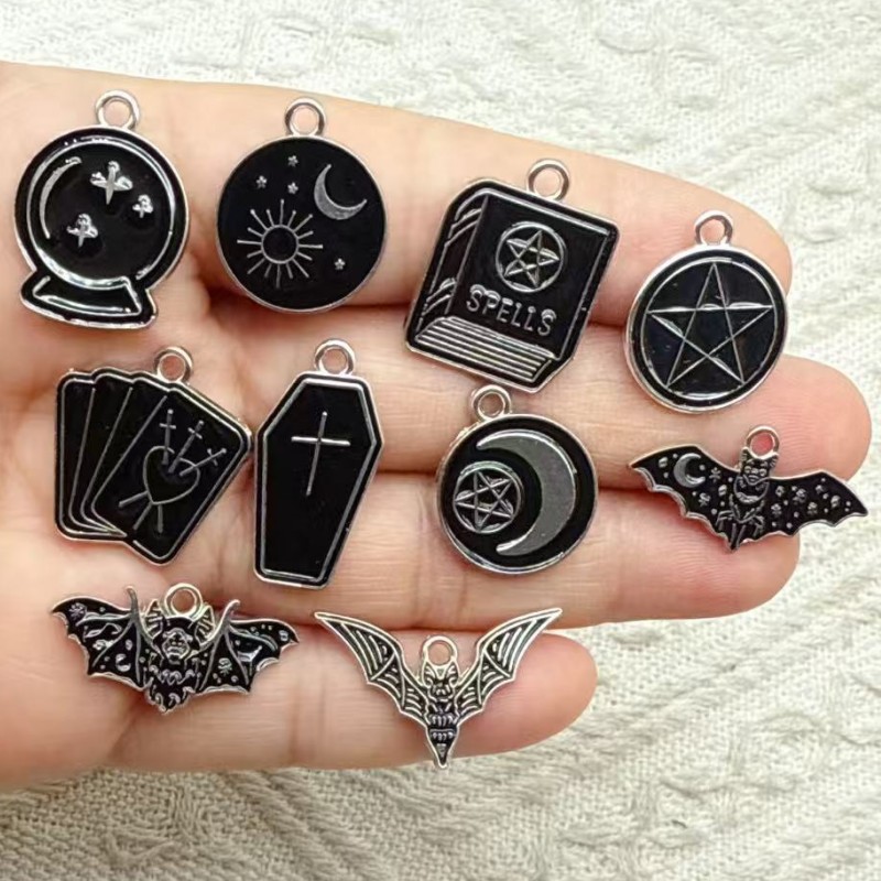 10pcs Moon Star Cross Book Cha - огляд і ціна Jewelry Making Guide Book