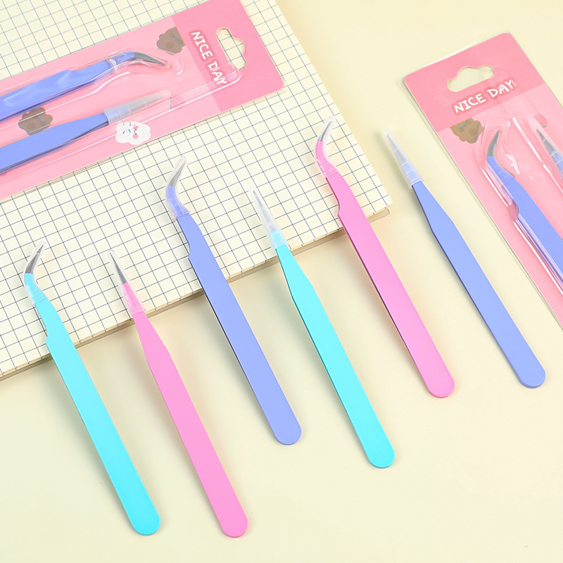 6pcs Tweezers Set - Angle and  - огляд і ціна Jewelry Making Tool Kit