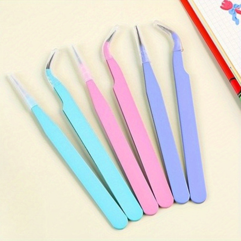 6pcs Tweezers Set - Angle and  - огляд і ціна Jewelry Making Tool Kit