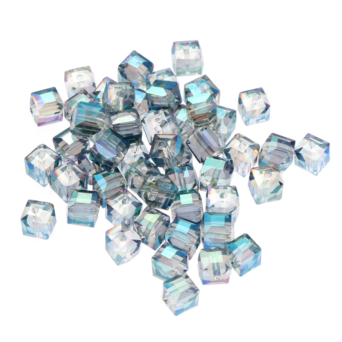 50Pcs Safe Smooth Crystal Bead - огляд і ціна Jewelry Making The Well