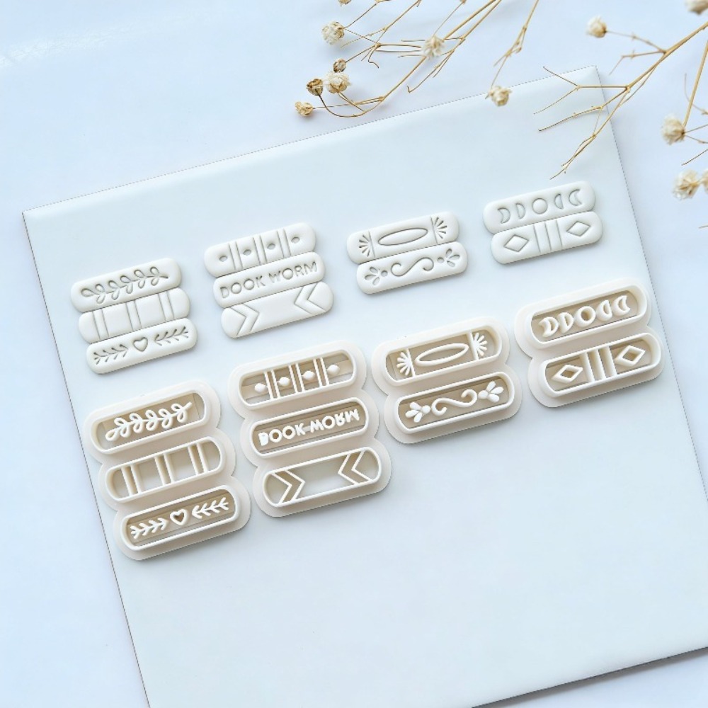 7pcs/set Book Stack Themed Pol - огляд і ціна Jewelry Making Guide Book