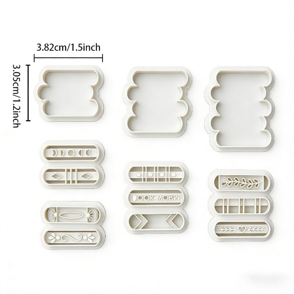 7pcs/set Book Stack Themed Pol - огляд і ціна Jewelry Making Guide Book