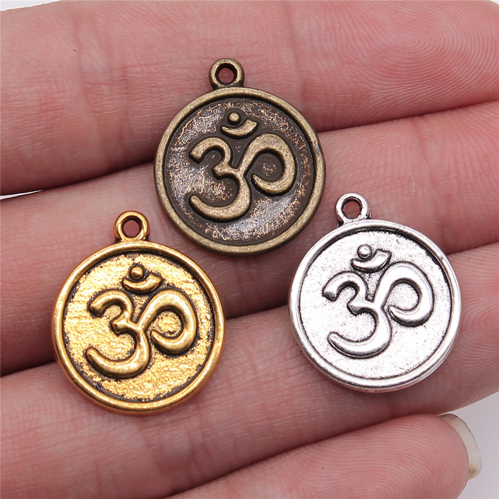 Om Yoga Meditation Symbol Char - огляд і ціна Jewelry Making The Well